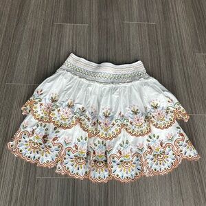 Anthropologie, Love the Label eyelet mini skirt, size small